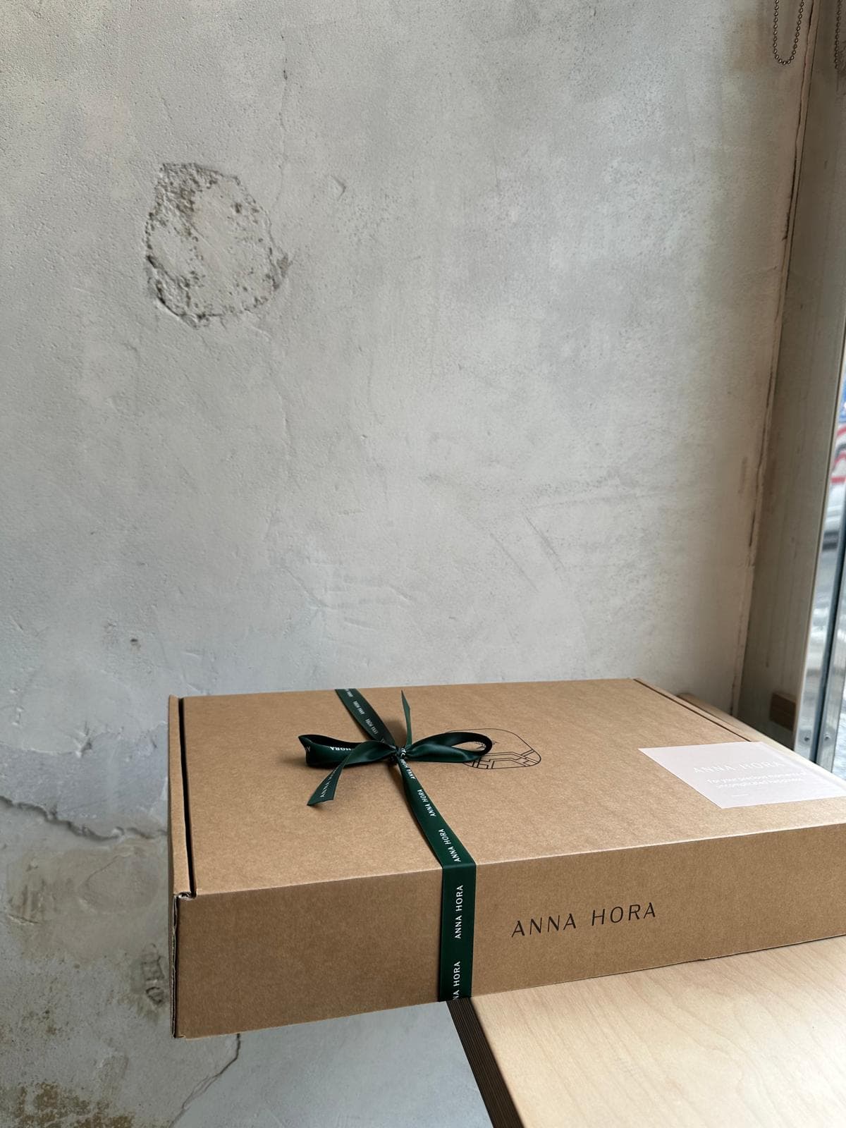 Branded box sealed with our signature sticker